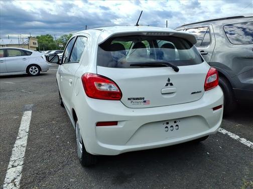 White 2017 Mitsubishi Mirage ES