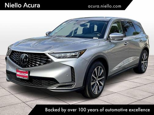 Solar Silver Metallic 2026 Acura MDX Technology Package