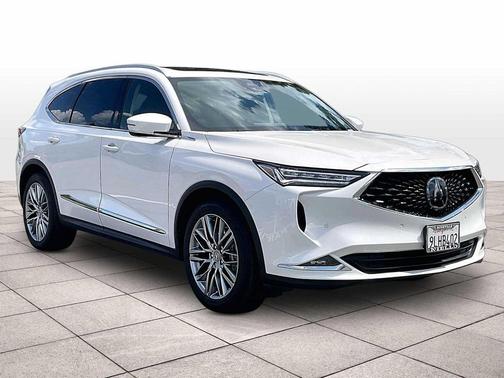Platinum White Pearl 2024 Acura MDX Advance Package