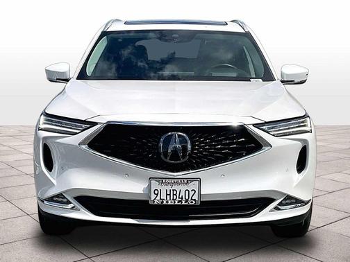 Platinum White Pearl 2024 Acura MDX Advance Package