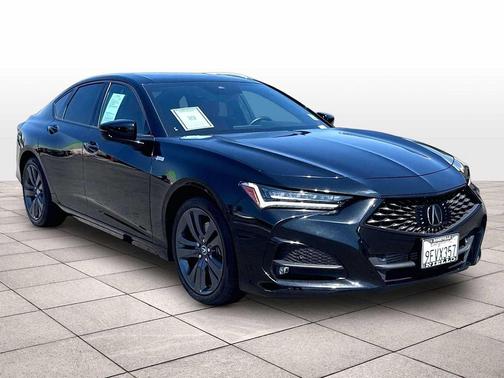 Majestic Black Pearl 2023 Acura TLX A-Spec