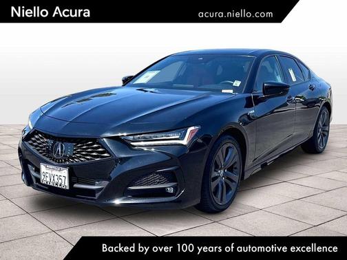 Majestic Black Pearl 2023 Acura TLX A-Spec