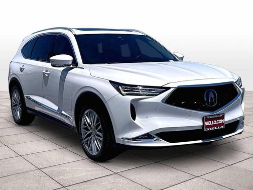 Platinum White Pearl 2023 Acura MDX Advance Package