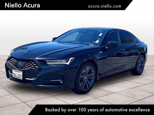 Majestic Black Pearl 2022 Acura TLX A-Spec