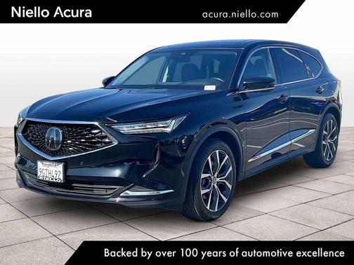 Majestic Black Pearl 2023 Acura MDX Technology Package