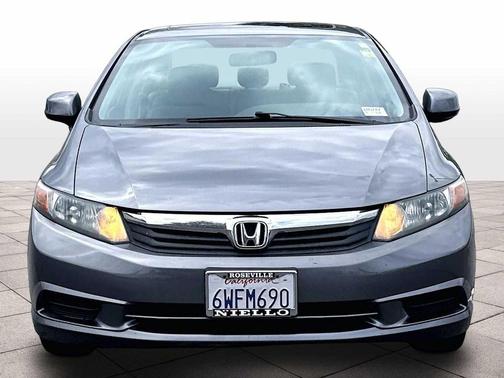 Polished Metal Metallic 2012 Honda Civic EX-L