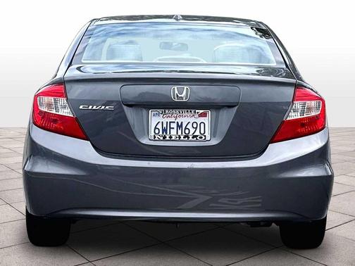 Polished Metal Metallic 2012 Honda Civic EX-L