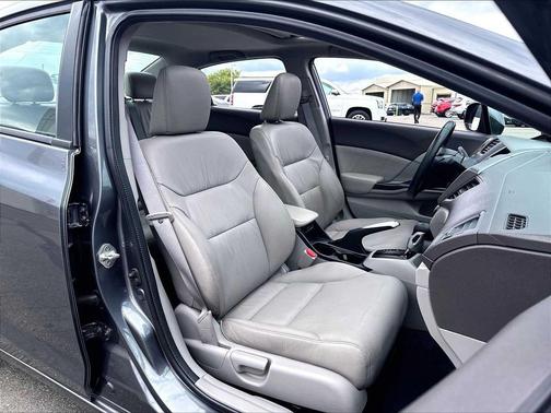Polished Metal Metallic 2012 Honda Civic EX-L
