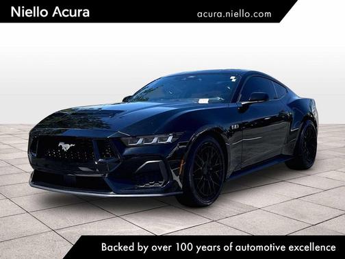 Shadow Black 2024 Ford Mustang GT Premium