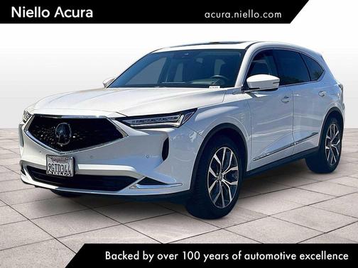 Platinum White Pearl 2023 Acura MDX Technology Package