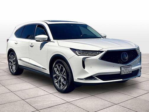 Platinum White Pearl 2023 Acura MDX Technology Package