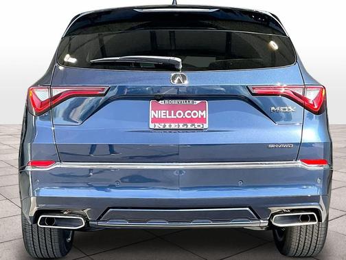 Canyon River Blue Metallic 2026 Acura MDX Advance Package