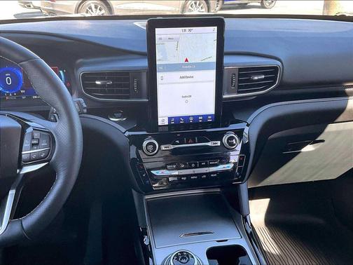 AGATE BLACK METALLIC 2023 Ford Explorer ST