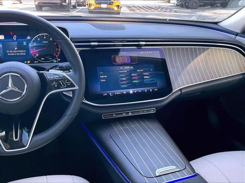 MANUFAKTUR Moonlight White Metallic 2024 Mercedes-Benz E-Class 4MATIC