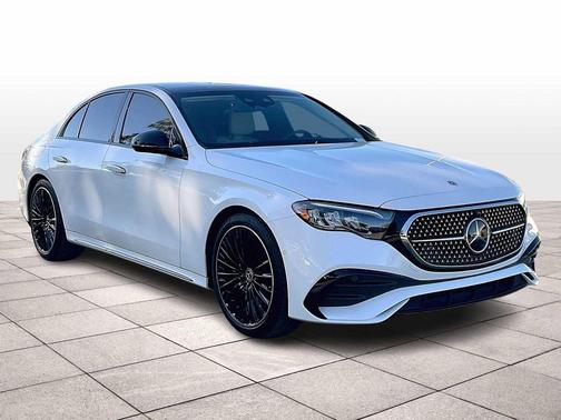 MANUFAKTUR Moonlight White Metallic 2024 Mercedes-Benz E-Class 4MATIC