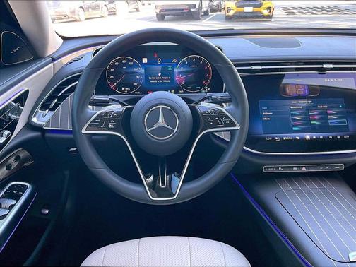MANUFAKTUR Moonlight White Metallic 2024 Mercedes-Benz E-Class 4MATIC