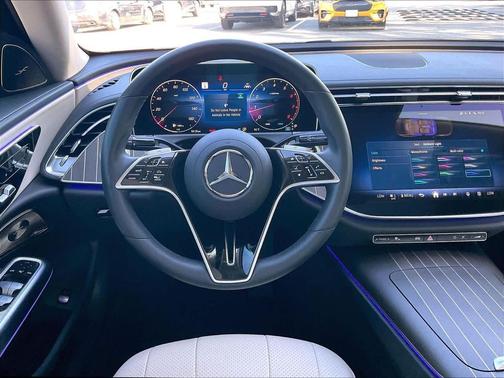 MANUFAKTUR Moonlight White Metallic 2024 Mercedes-Benz E-Class 4MATIC