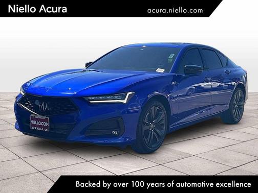 Apex Blue Pearl 2023 Acura TLX A-Spec