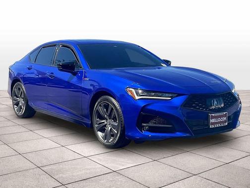 Apex Blue Pearl 2023 Acura TLX A-Spec