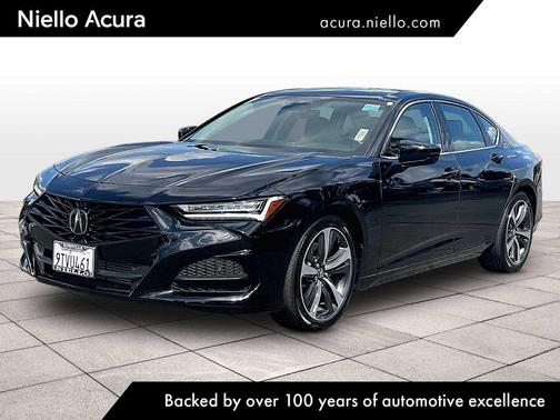 Majestic Black Pearl 2025 Acura TLX Technology