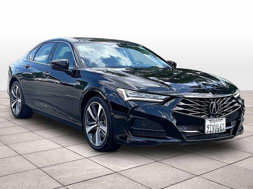 Majestic Black Pearl 2025 Acura TLX Technology