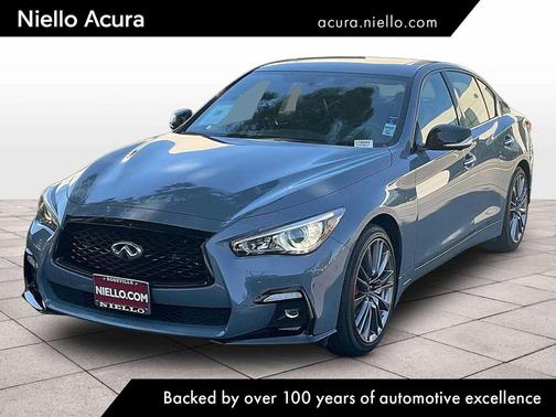 Slate Gray 2024 INFINITI Q50 3.0t RED SPORT 400