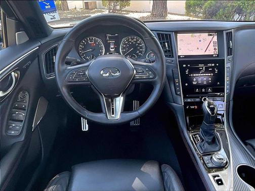 Slate Gray 2024 INFINITI Q50 3.0t RED SPORT 400