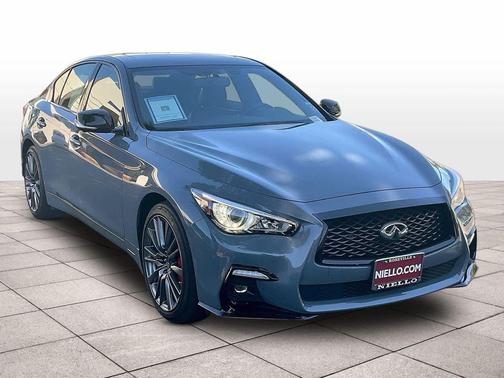 Slate Gray 2024 INFINITI Q50 3.0t RED SPORT 400