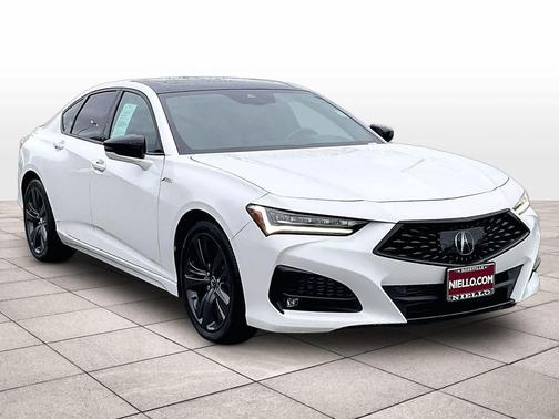 Platinum White Pearl 2023 Acura TLX A-Spec