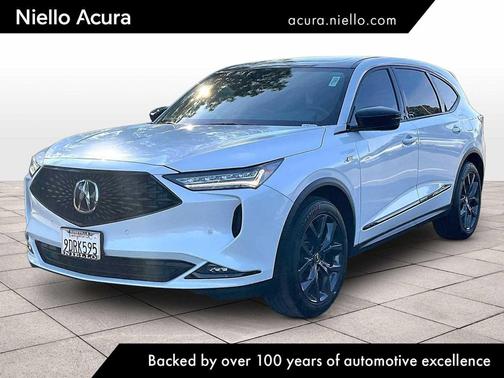 Platinum White Pearl 2023 Acura MDX A-SPEC