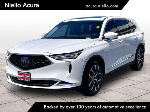 Platinum White Pearl 2023 Acura MDX Technology Package