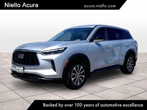 Liquid Platinum 2023 INFINITI QX60 Pure