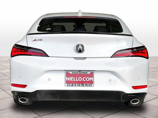 Platinum White Pearl 2026 Acura Integra FWD A-Spec with Technology