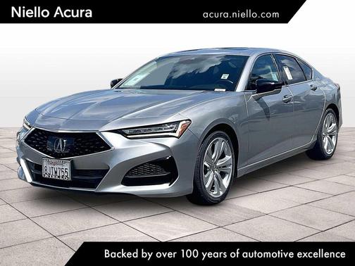 Lunar Silver Metallic 2023 Acura TLX Technology