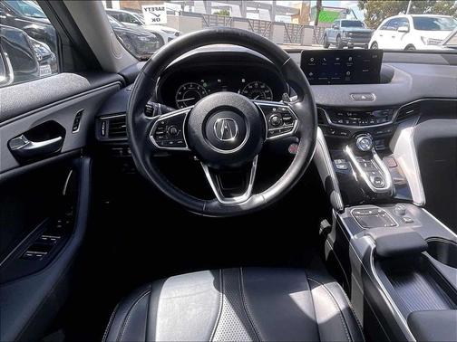 Lunar Silver Metallic 2023 Acura TLX Technology