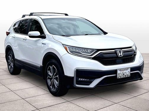 Platinum White Pearl 2020 Honda CR-V Hybrid EX