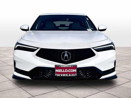 Platinum White Pearl 2026 Acura Integra FWD A-Spec