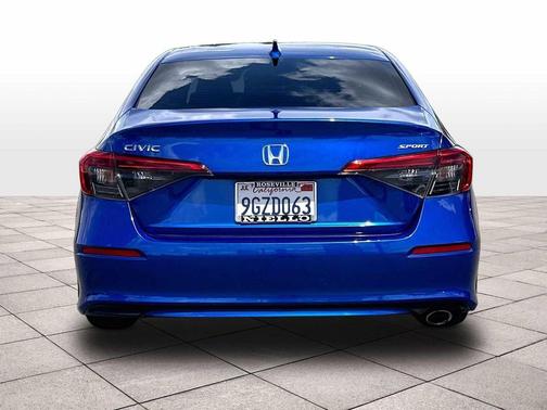 Aegean Blue Metallic 2023 Honda Civic Sport