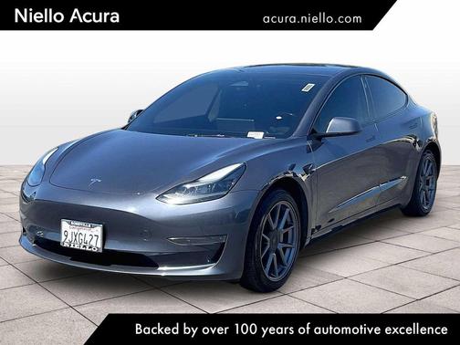 Solid Black 2023 Tesla Model 3 Standard Range
