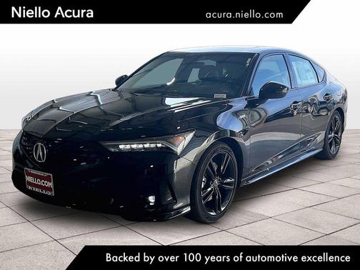 Majestic Black Pearl 2026 Acura Integra FWD A-Spec with Technology