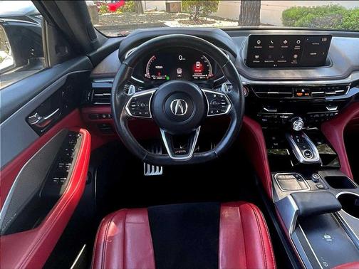 Liquid Carbon Metallic 2023 Acura MDX A-SPEC