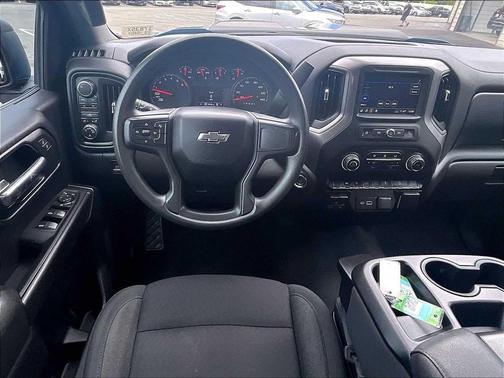 Glacier Blue Metallic 2024 Chevrolet Silverado 1500 Custom Trail Boss