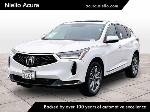 Platinum White Pearl 2023 Acura RDX Technology Package