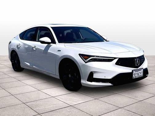 Platinum White Pearl 2023 Acura Integra A-SPEC Technology