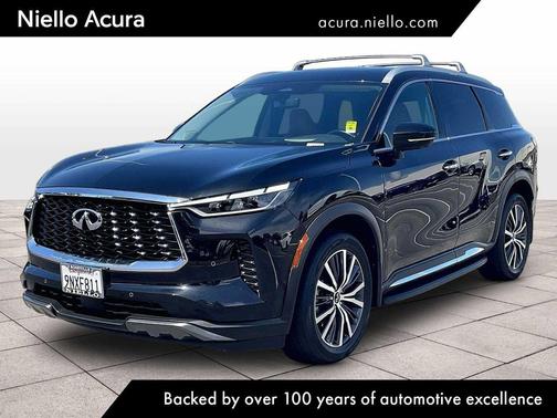 Mineral Black 2024 INFINITI QX60 SENSORY