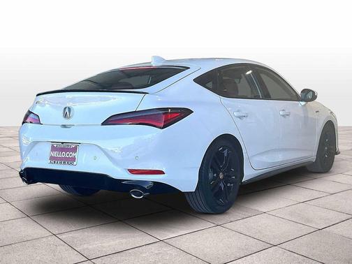 Platinum White Pearl 2026 Acura Integra FWD A-Spec with Technology
