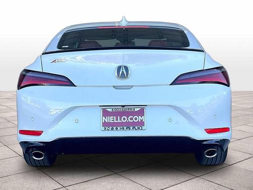 Platinum White Pearl 2026 Acura Integra FWD A-Spec with Technology