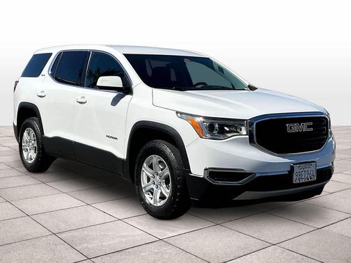 Summit White 2019 GMC Acadia SLE-1