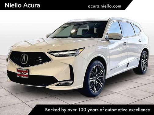 Platinum White Pearl 2026 Acura MDX Advance Package