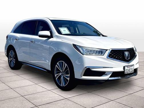 White Diamond Pearl 2017 Acura MDX 3.5L w/Technology Package